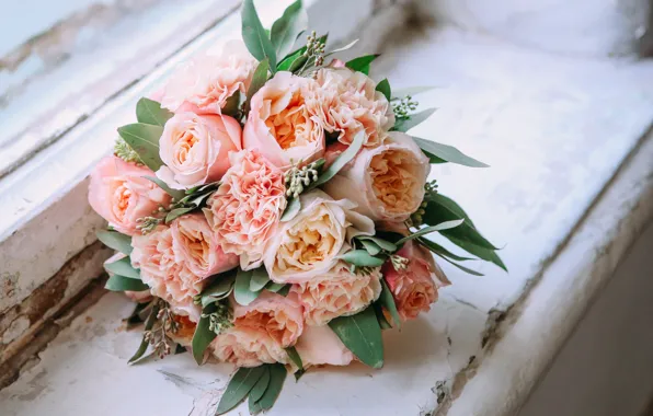 Picture flowers, pink, bouquet, pink, flowers, peonies, bouquet, peonies