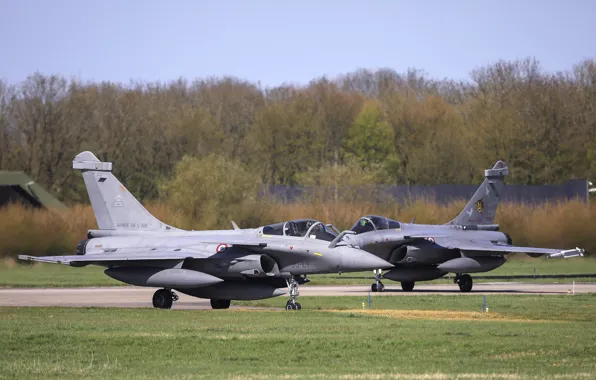 Picture fighter, multipurpose, French, Dassault Rafale C
