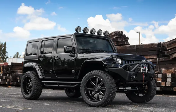 Picture Black, Tuning, Wrangler, Jeep