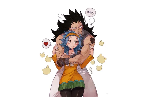 Picture Gajeel Redfox, FAIRY TAIL, Levy McGarden