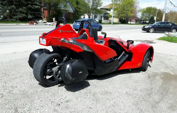 Picture beautiful, comfort, hi-tech, Polaris, Slingshot, technology, sporty, tricycle, 046