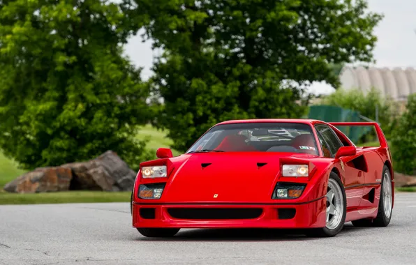 Picture Ferrari, red, F40