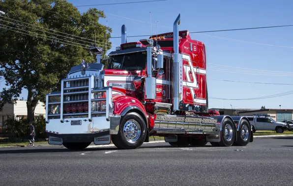 Picture red, kenworth, it real, keepin