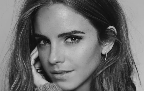 Picture smile, portrait, Emma Watson