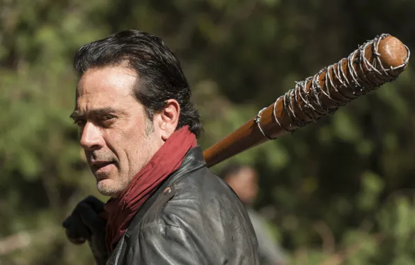 Picture baseball bat, Jeffrey Dean Morgan, The Walking Dead, Season 7, Negan, Lucille