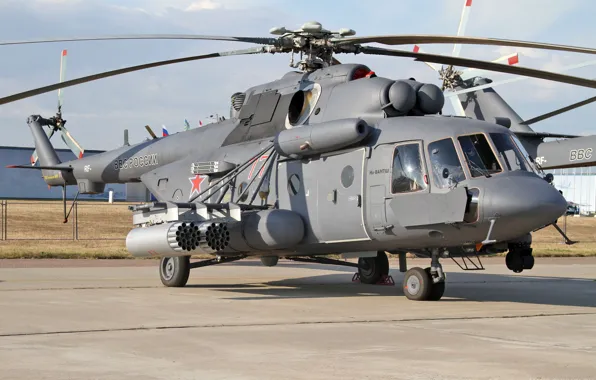 Picture helicopter, The Russian air force, Mi-8AMTSH