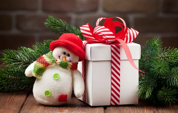 Picture decoration, New Year, Christmas, snowman, happy, Christmas, New Year, Merry Christmas, Xmas, gift, snowman, decoration, …
