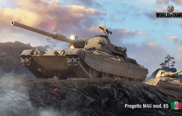 Picture WoT, World of Tanks, Wargaming, Progetto M40, Italian tank