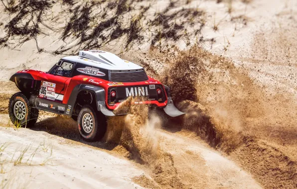 Picture Sand, Mini, Sport, Speed, Rally, Dakar, Dakar, Rally, Dune, Buggy, Buggy, X-Raid Team, 305, MINI …