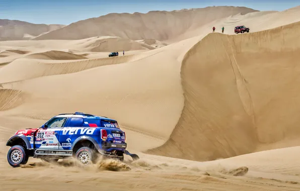 Picture Sand, Mini, Sport, Desert, Speed, Race, Hills, Rally, Dakar, Dakar, SUV, Rally, 312, Dune, X-Raid …