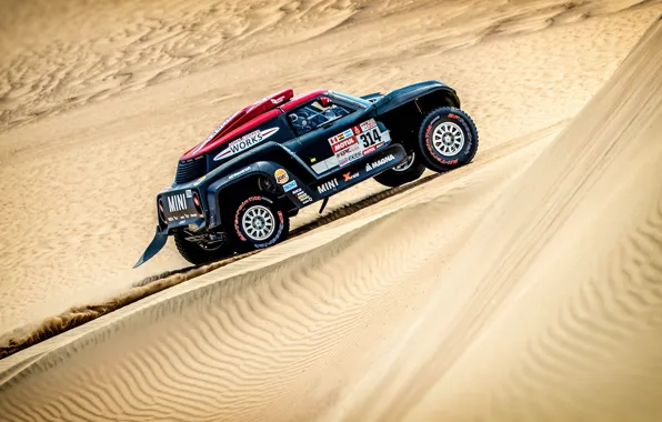 Picture Sand, Auto, Mini, Sport, Machine, Speed, Rally, Dakar, Dakar, Rally, Dune, Buggy, Buggy, X-Raid Team, …