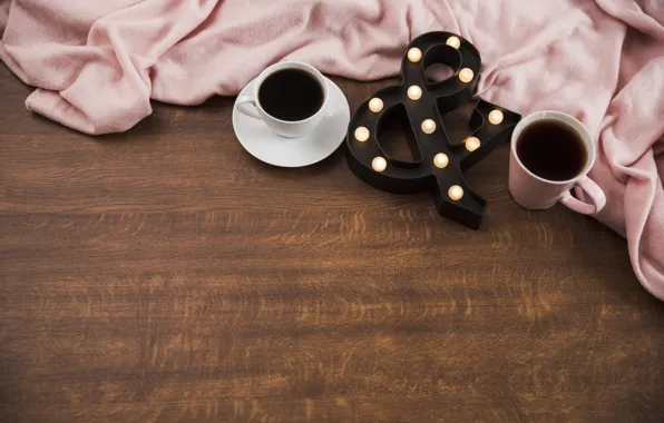 Picture love, coffee, pair, Cup, love, two, wood, cup, romantic, coffee