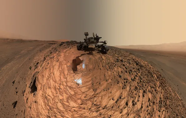 Picture planet, Mars, NASA, the Rover, Curiosity, Mars science laboratory