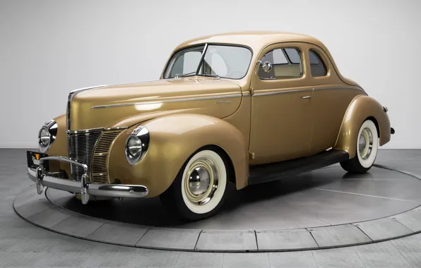 Picture retro, Coupe, Deluxe, 1940, Ford V8