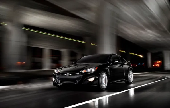 Picture speed, car, Hyundai Genesis Coupe