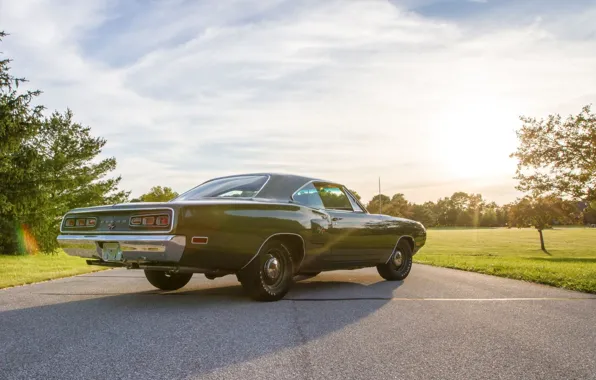 Picture Dodge, Green, 1970, Muscle car