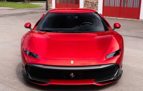 Picture Ferrari, front view, 2018, SP38
