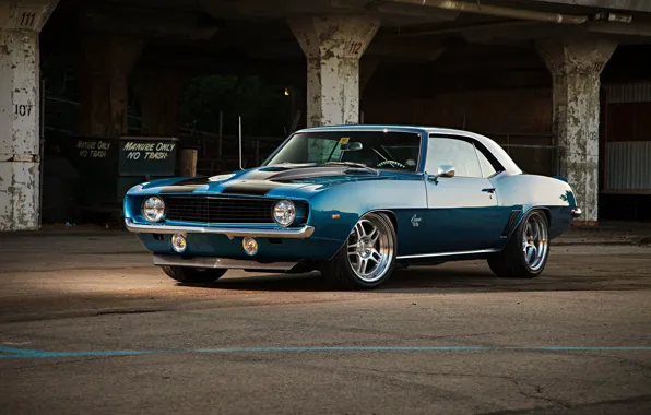Picture Chevrolet, Muscle, 1969, Camaro, Pro Touring