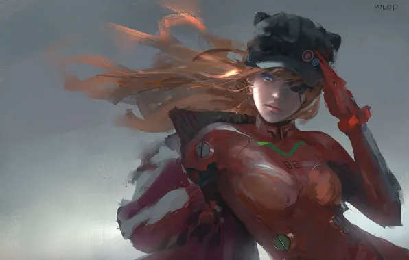 Picture art, Asuka Langley, Wlop