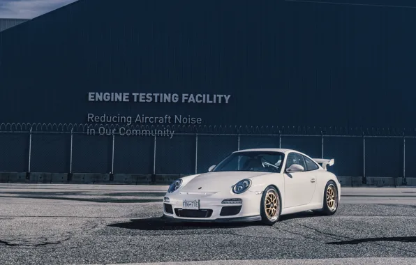 Picture Porsche, white, GT3