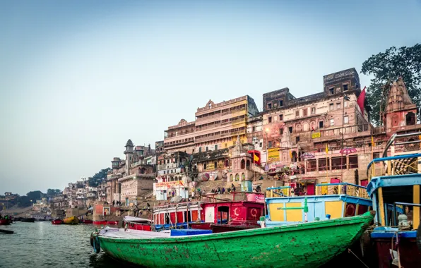 Picture Boat, India, Boat, Ganges, India, Varanasi, Varanasi, The Ganges River, Ganges, River Ganges