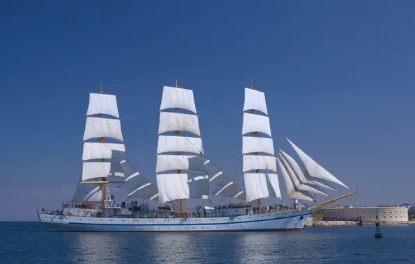 Picture sailboat, Hersonissos, Sevastopol