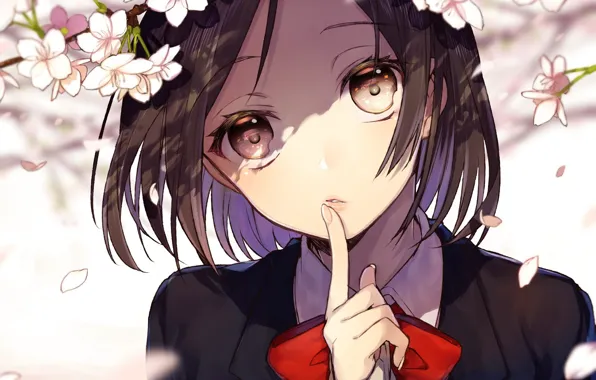 Picture look, flowers, anime, girl, sogawa66