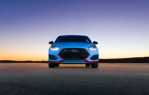 Picture Hyundai, front view, 2018, Veloster N