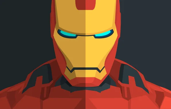 Picture Minimal, Iron Man, Marvel Comics, Iron Man
