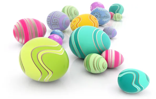 Picture graphics, eggs, Easter, background, color, Easter, eggs, Eggs