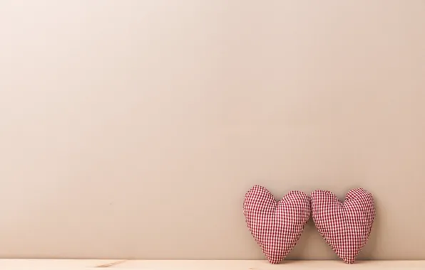 Picture background, toys, minimalism, Hearts
