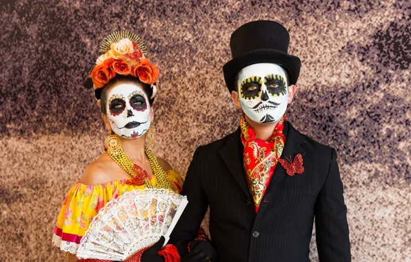 Picture dead, couple, day of the dead
