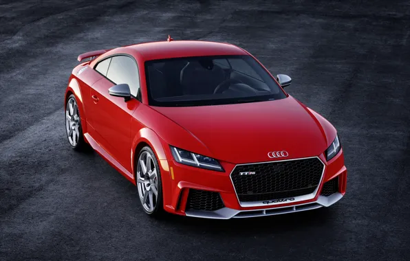 Picture Audi, German, Red, 2018, RS, TT