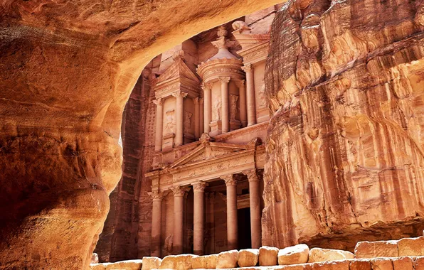Picture Peter, Rock, Petra, Desert, Jordan, Ancient