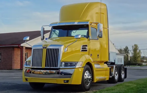 Picture yellow, Western Star, 5700XE