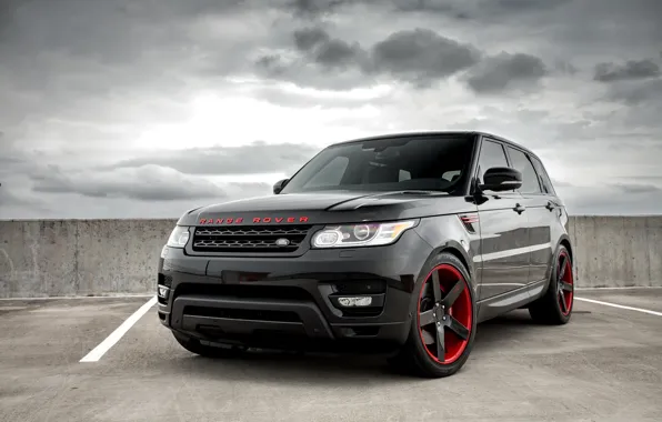 Picture Range Rover, with, color, Sport, Supercharged, matched, Niche wheels