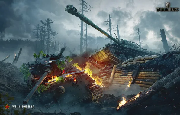 Picture World of tanks, WoT, World of Tanks, Wargaming, Chinese tank, WZ-111-5A