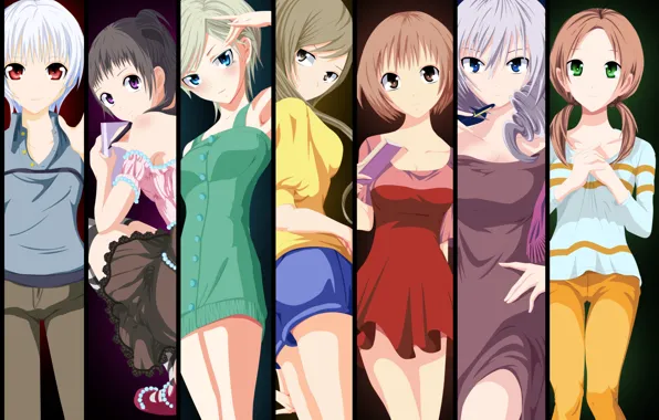 Picture kawaii, girl, dress, anime, beautiful, pretty, asian, manga, asiatic, oppai, bishojo, small, light novel, Monogatari, …