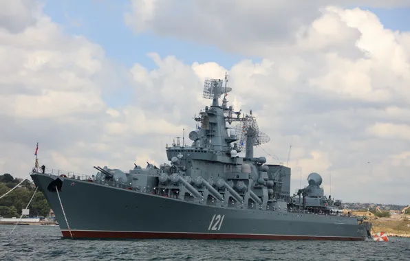 Picture Moscow, cruiser, rocket, the project 1164