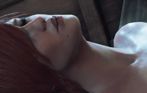 Picture girl, face, the game, girl, game, The Witcher, face, emotion, The Witcher 3 Wild Hunt, …