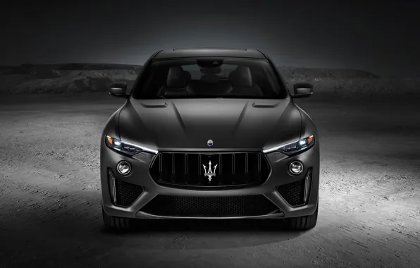 Picture Maserati, front view, crossover, Trophy, Levante, 2019
