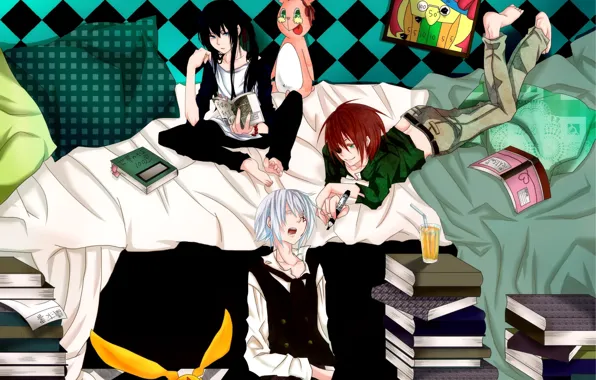 Picture anime, art, characters, D.Gray-man