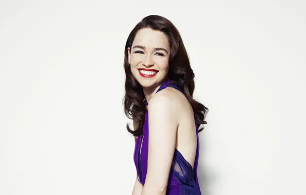 Picture smile, dress, actress, celebrity, Emilia Clarke