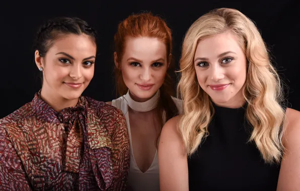 Picture smile, Riverdale, Veronica Lodge, Camila Mendes, Betty Cooper, Lili Reinhart, Riverdale, Cheryl Blossom, Madelaine Petsch