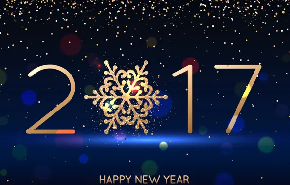 Picture New Year, new year, happy, blue, decoration, 2017, holiday celebration