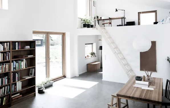 Picture house, interior, Denmark, living space, Copenhagen