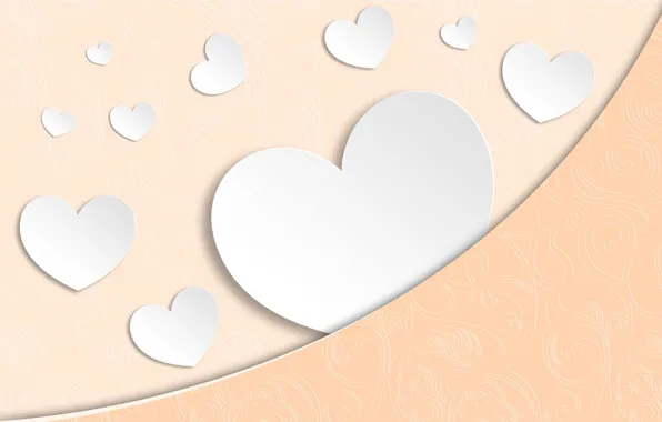 Picture paper, background, heart, texture, wallpaper, hearts, paper