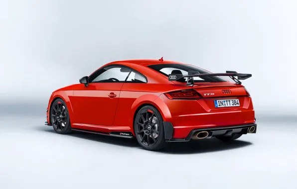 Picture car, Audi, red, Audi TT RS