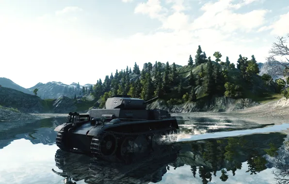 Picture map, tanks, World of Tanks, pass, Mountain Pass