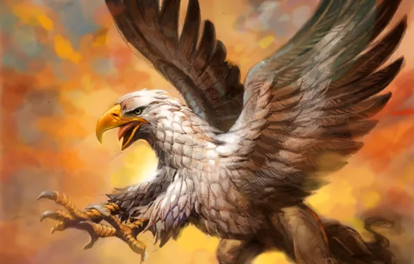 Picture wings, mythology, Hippogryphe, Hippogryph, Hippogriff